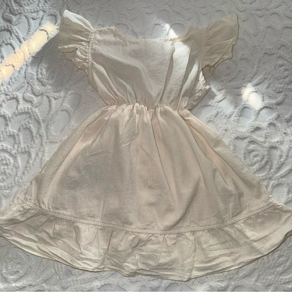 Traditional Mexican Floral Embroidered 100% Dress - Picture 2 of 6